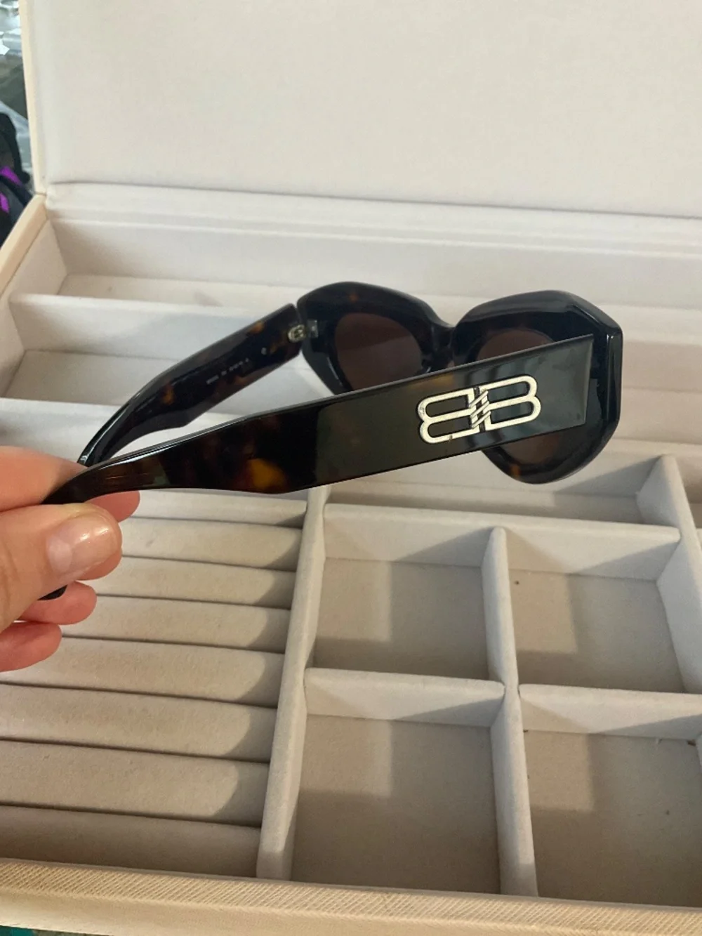 Balenciaga BB0236S Havana/Brown (002) Sunglasses